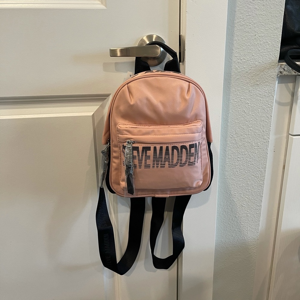 Blush Pink Steve Madden Mini Backpack